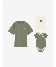 THE NORTH FACE(ザノースフェイス)/CR S/S Tee & Baby Rompers Set (CRショートスリーブティー&ベビーロンパースセット)/TG