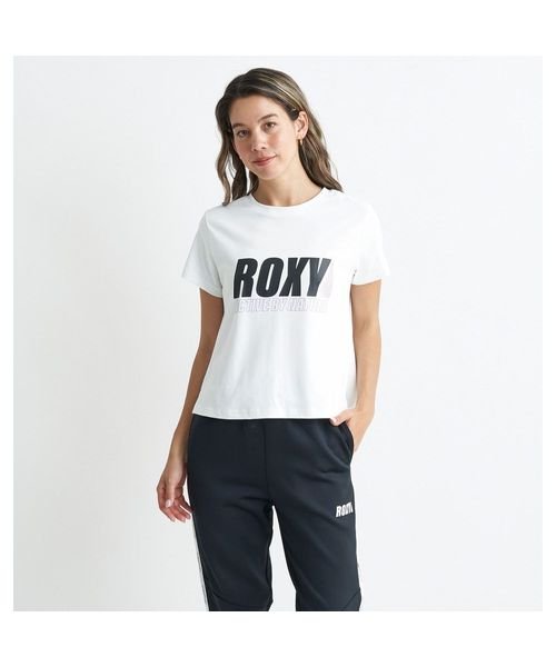ROXY(ROXY)/MY WAY S/S TEE/WHT