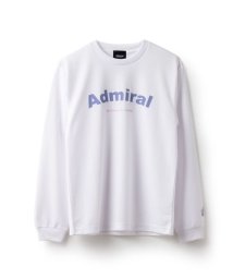 Admiral(アドミラル)/アーチロゴドライL/S TEE/WHT