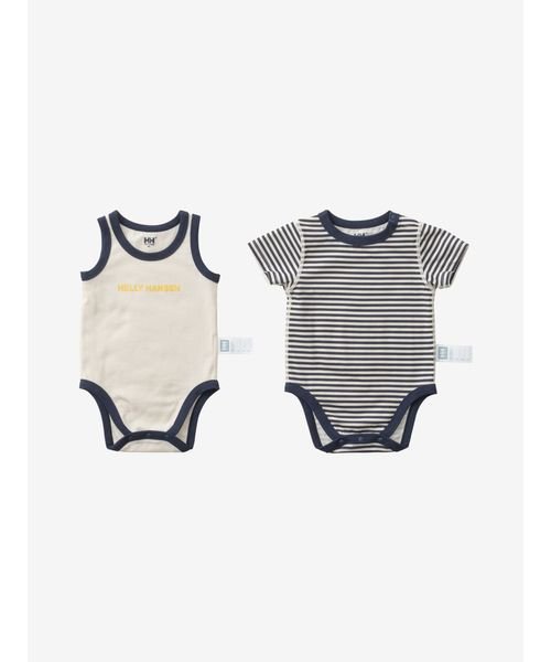 HELLY HANSEN(ヘリーハンセン)/B My First HH Border Print Rompers Set (ベビー マイファーストHHボーダープリントロンパースセット)/IO