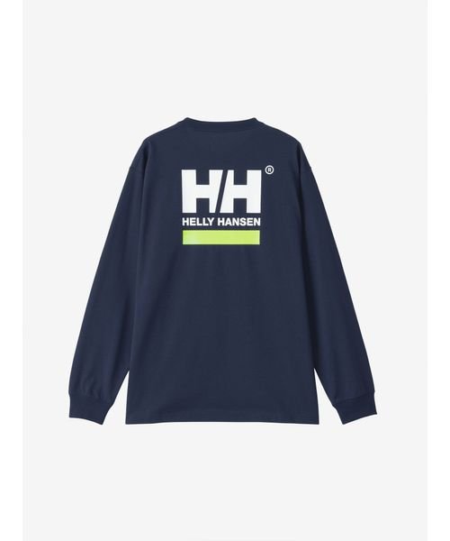 HELLY HANSEN(ヘリーハンセン)/L/S Square Logo Tee (ロングスリーブスクエアロゴティー)/ON