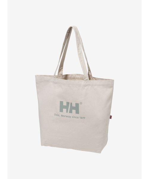 HELLY HANSEN(ヘリーハンセン)/Organic Cotton Logo Tote L (オーガニックコットンロゴトートL)/HG