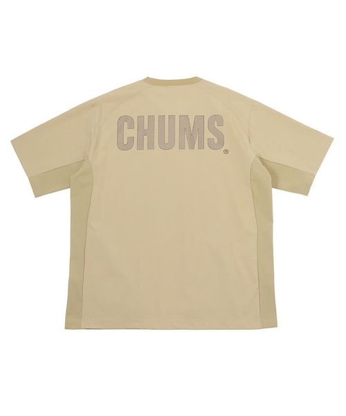CHUMS(チャムス)/Airtrail Stretch CHUMS T－Shirt/BEIGE