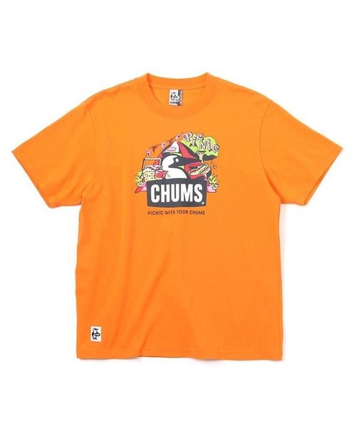CHUMS(チャムス)/Picnic Booby T－Shirt/ORANGE