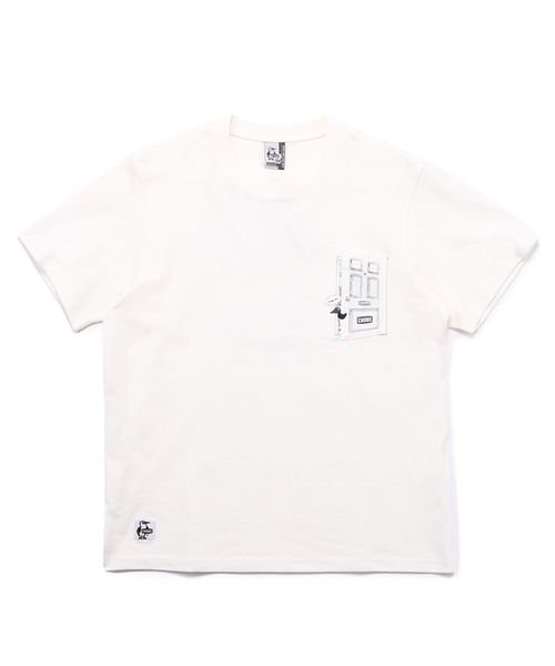 CHUMS(チャムス)/Go Outdoor Pocket T－Shirt/WHITE