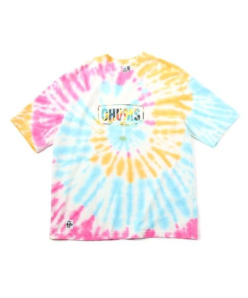 CHUMS(チャムス)/Oversized CHUMS IS FUN T－Shirt/TIE-DYESPR
