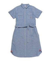 CHUMS/Beaver Yarn－Dyed Chambray S/S Dress/506112669