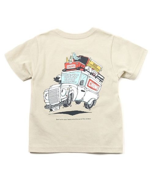 CHUMS(チャムス)/Kid's Go Outdoor Pocket T－Shirt/GREIGE