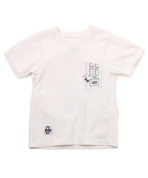 CHUMS(チャムス)/Kid's Go Outdoor Pocket T－Shirt/WHITE