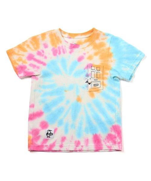 CHUMS(チャムス)/Kid's Go Outdoor Pocket T－Shirt/TIE-DYESPR