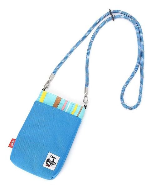 CHUMS(チャムス)/Rope Shoulder Pouch Sweat Nylon/SUMMERSTRIPE