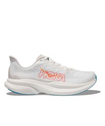 HOKA ONE ONE(ホカオネオネ)/Mach 6 (マッハ6)/WHITE/NIMBUSCLOUD