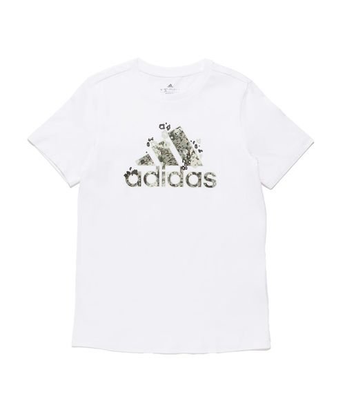 adidas(adidas)/W FLRL BOS グラフィック Tシャツ/ホワイト