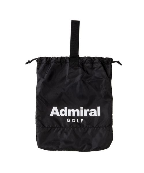 Admiral(アドミラル)/アドミラルゴルフ シューズケース 巾着/ブラック