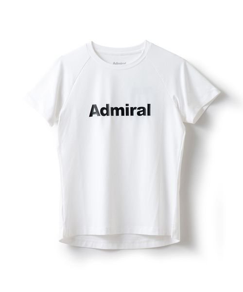 Admiral(アドミラル)/ミニマルビックロゴTEE/WHITE