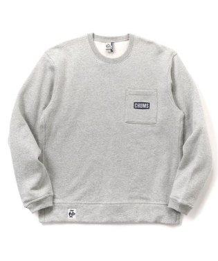 CHUMS/CHUMS LOGO POCKET CREW TOP (チャムスロゴ ポケット クルートッフ)/506118462