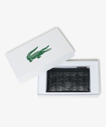 LACOSTE Mens/モノグラム RFIDレザージップカードホルダー/506118797