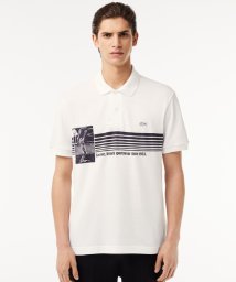 LACOSTE Mens/テニスプレイヤーグラフィックフランスメイドポロシャツ/506118810