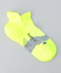 coen(coen)/【ユニセックス】Feetures（フィーチャーズ）ELITE LIGHT CUSHION NO SHOW TAB/LIME