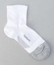 coen(coen)/【ユニセックス】Feetures（フィーチャーズ）ELITE LIGHT CUSHION QUARTER/WHITE