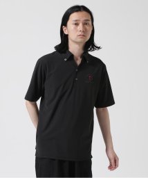 RoyalFlash(ロイヤルフラッシュ)/SY32 by SWEETYEARS/MICRO PIQUE SKIPPER POLO/ブラック