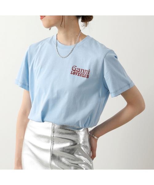 GANNI(ガニー)/GANNI 半袖 Tシャツ Thin Jersey Loveclub Relaxed T－shirt/その他系2