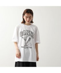 GANNI/GANNI 半袖 Tシャツ Future Heavy Drop Shoulder T－shirt/506119156