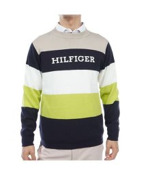 TOMMY HILFIGER GOLF/トミーフィルフィガーゴルフ　シグネチャーストライプ クルーネックセーター/506119407