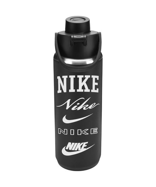 NIKE(NIKE)/ナイキ SS リチャージチャグボトル 24OZ グラフィック/ブラック/ホワイト