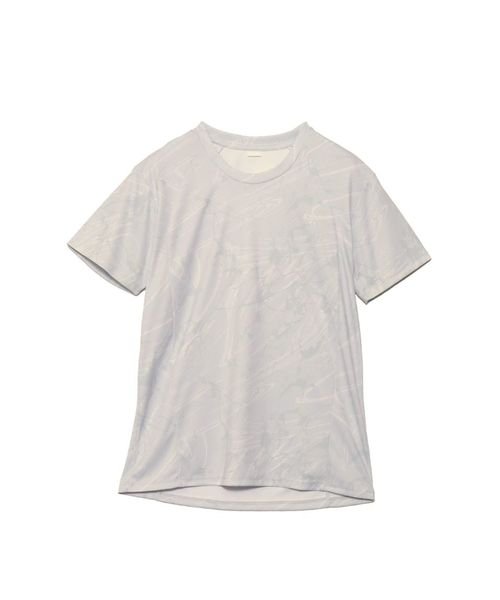 sanideiz TOKYO(サニデイズ トウキョウ)/ドライスムース for RUN クルーネック半袖Tシャツ LADIES/グレーマーブル