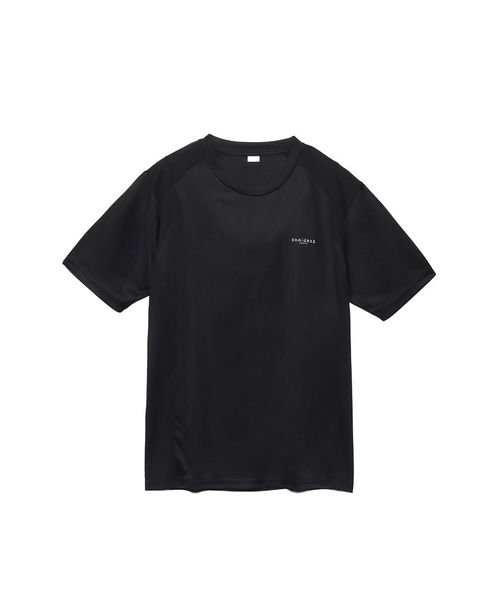 sanideiz TOKYO(サニデイズ トウキョウ)/ドライスムース for RUN クルーネック半袖Tシャツ MENS/黒