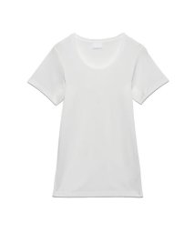 sanideiz TOKYO/脇汗パッド付インナー Uネック半袖Tシャツ LADIES/506120223