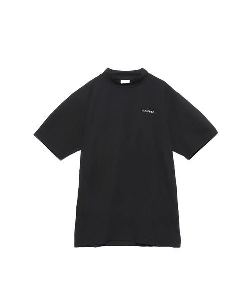 sanideiz TOKYO(サニデイズ トウキョウ)/Epix天竺 for GOLF モックネック半袖Tシャツ MENS/黒