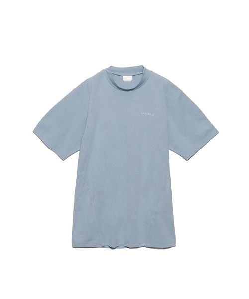sanideiz TOKYO(サニデイズ トウキョウ)/Epix天竺 for GOLF モックネック半袖Tシャツ MENS/サックスブルー