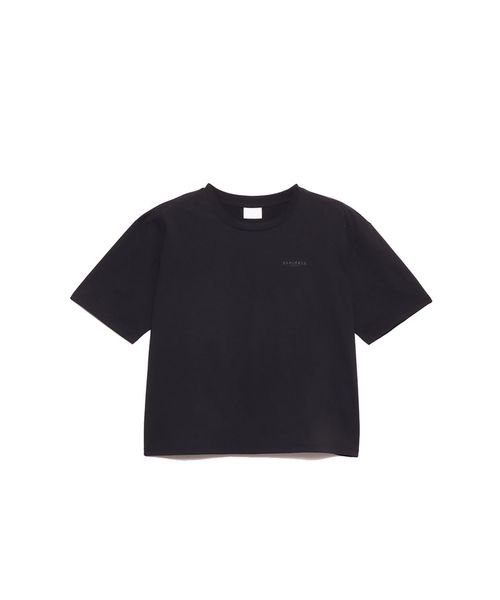 sanideiz TOKYO(サニデイズ トウキョウ)/Epixメッシュジャージfor RUN クロップト半袖Tシャツ LADIES/黒