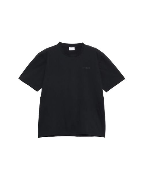 sanideiz TOKYO(サニデイズ トウキョウ)/Epixメッシュジャージfor RUN クルーネック半袖Tシャツ MENS/黒