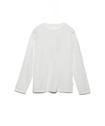 sanideiz TOKYO/コットンタッチ天竺 レギュラー長袖Tシャツ LADIES/506120432