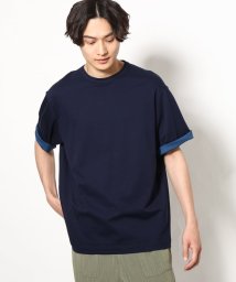 a.v.v (MEN)/【接触冷感】シルケットダブルフェイスリバーシブルTシャツ/506048889