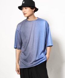 a.v.v (MEN)/【トレンド】グラデーションプリントワイドシルエットＴシャツ ５分袖/506091450