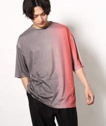 a.v.v (MEN)/【トレンド】グラーデションプリントワイドシルエットＴシャツ ５分袖/506091450