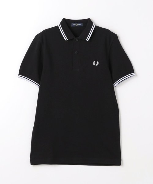 green label relaxing(グリーンレーベルリラクシング)/＜FRED PERRY＞TWINTIPPED シャツ/BLACK