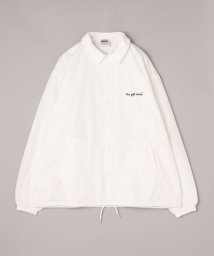 coen(coen)/【展開店舗限定】The gift shop（ザ・ギフト・ショップ）GOAT別注コーチジャケット/WHITE