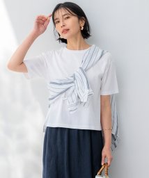 NIJYUSANKU（SMALL SIZE）(23区（小さいサイズ）)/【洗える】半袖 クロップド IT TEE/ホワイト系