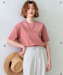 NIJYUSANKU（SMALL SIZE）(23区（小さいサイズ）)/【洗える】半袖 クロップド IT TEE/テラコッタピンク系