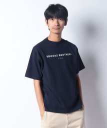 Brooks Brothers/ 【WEB限定】SS24 LOGO Series コットン ロゴプリント クルーネック Tシャツ/506101098