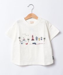petit main/【接触冷感】マリンタウンTシャツ/506104411