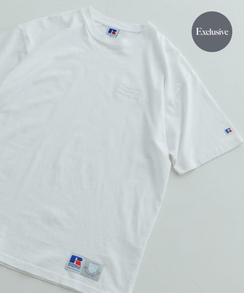 URBAN RESEARCH(アーバンリサーチ)/『別注』RUSSELL ATHLETIC×UR 　COLUMBIA T－SHIRTS/WHITE