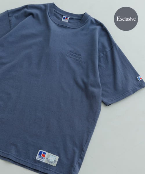 URBAN RESEARCH(アーバンリサーチ)/『別注』RUSSELL ATHLETIC×UR 　COLUMBIA T－SHIRTS/NAVY