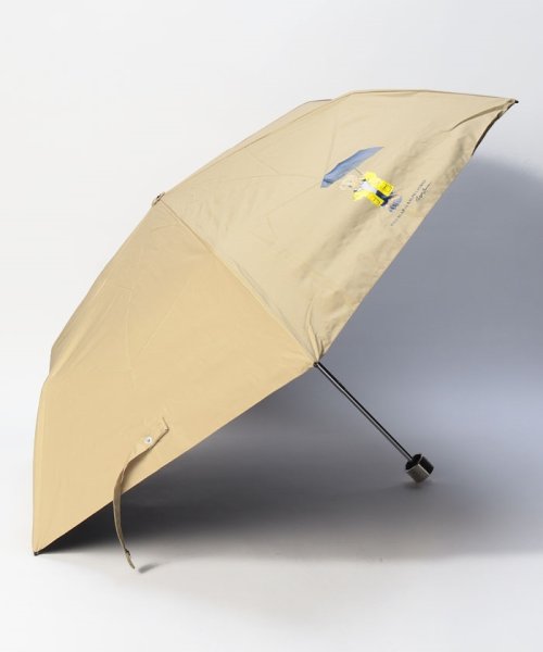 POLO RALPH LAUREN(umbrella)(ポロラルフローレン（傘）)/晴雨兼用折りたたみ日傘　レインベア/ベージュ