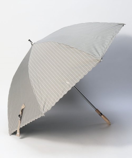 POLO RALPH LAUREN(umbrella)(ポロラルフローレン（傘）)/晴雨兼用日傘　スカラ刺繍/カーキ